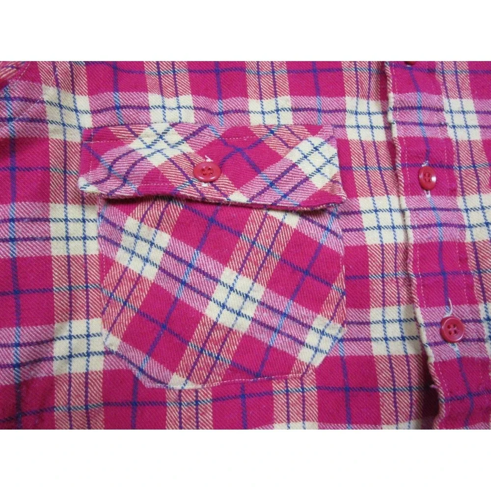 Vintage 80s 90s LL Bean Timberline Flannel‎ Shirt Men's (16) Plaid